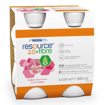 Resource 2.0+Fibre Fragola 200 ml