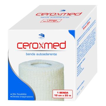 Ceroxmed Benda Elastica Autoaderente 10 cm x 20 m