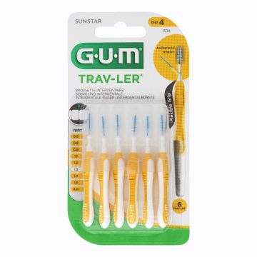 GUM Trav-Ler 1514 Scovolini 1,3 mm 6 Pezzi