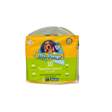Idrofil Tappetini Igienici Mr Pongo 60x60 10 Pezzi