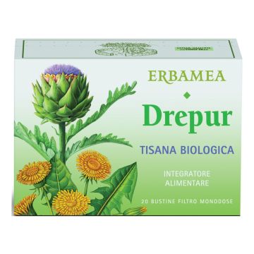 Erbamea Drepur Tisana Biologica 20 Bustine