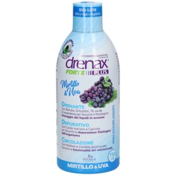 Drenax Forte Mirtillo Plus Integratore Drenante 750 ml