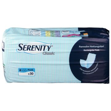Serenity Classic Pannolone Rettangolare Con Barriera 30 Pezzi