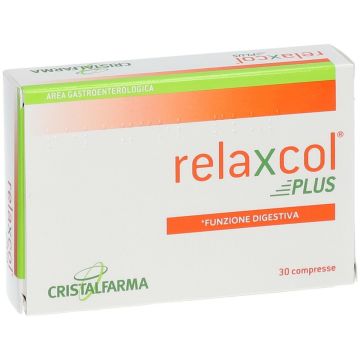 Relaxcol Plus Integratore Funzionalità Gastrointestinale 30 Compresse