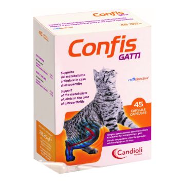 Confis Mangime Complementare Gatti 45 Capsule per Benessere