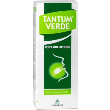 Tantum Verde Collutorio 0,15% Benzidamina Cloridrato Flacone 240 ml