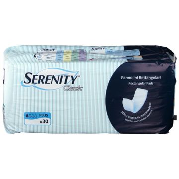 Serenity Classic Pannolone Rettangolare Senza Barriera 30 Pezzi