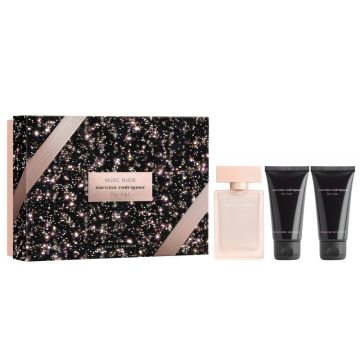 NARCISO RODRIGUEZ - Cofanetto For Her Musc Nude - EdP 50 Ml + Body Lotion 50 Ml + Shower Gel 50 Ml