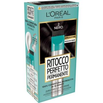 L’Oreal Paris - Ritocco Perfetto Permanente - Colorazione ricrescita - Nero 2