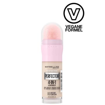 MAYBELLINE - Instant Age Rewind Perfector 4-In-1 Glow Makeup - Fondotinta Illuminante N.00 Fair Light