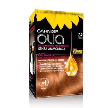 GARNIER - Olia - Colorazione Permanente Senza Ammoniaca N. 7.3 biondo dorato