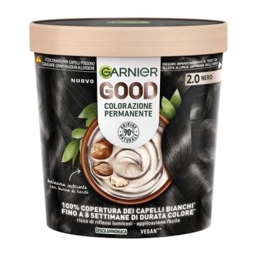 GARNIER - Good - Colorazione permanente senza ammoniaca n.2.0 Nero