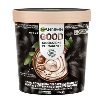 GARNIER - Good - Colorazione permanente senza ammoniaca n.3.0 Castano Cioccolato Fondente