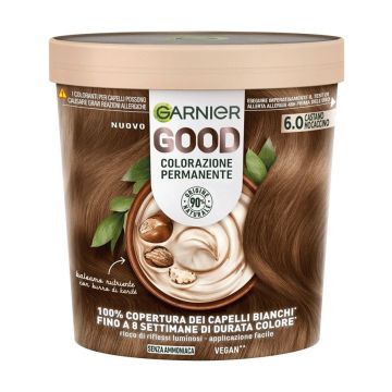 GARNIER - Good - Colorazione permanente senza ammoniaca n.6.0 Castano Mocaccino