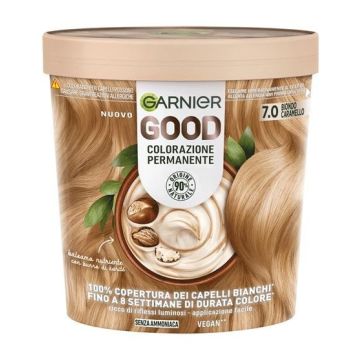 GARNIER - Good - Colorazione permanente senza ammoniaca n.7.0 Biondo Caramello