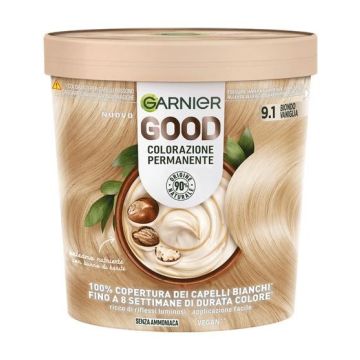 GARNIER - Good - Colorazione permanente senza ammoniaca n.9.1 Biondo Vaniglia