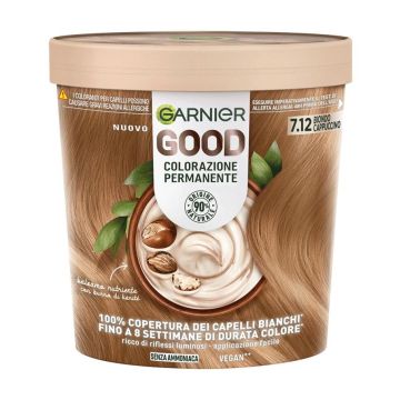 GARNIER - Good - Colorazione permanente senza ammoniaca n.7.12 Biondo Cappuccino