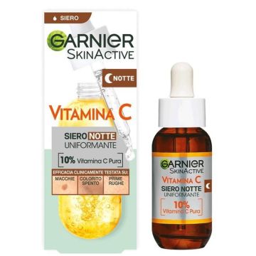 GARNIER - Siero Notte Vitamina-C Uniformante 30 ml