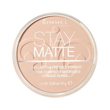 RIMMEL - Stay Matte - Cipria Compatta Per Il Viso N. 010 Warm Honey