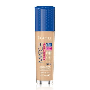 RIMMEL - Match Perfection Foundation - Fondotinta Liquido 200 Soft Beige