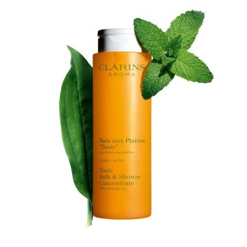 CLARINS - Bain Aux Plantes Tonic - Gel Doccia Tonificante 200 Ml