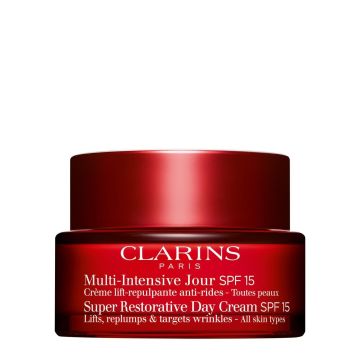 CLARINS - Multi-Intensive Jour Spf15 - Crema Giorno Antirughe per tutti i tipi di pelle 50 ml