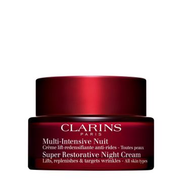 CLARINS - Multi-Intensive Nuit - Crema notte antirughe per tutti i tipi di pelle 50 ml