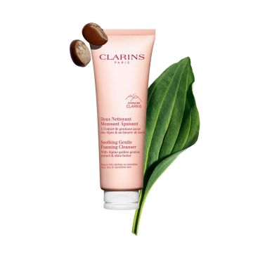 Clarins gentle foaming soothing 125 ml