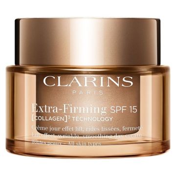 CLARINS - Extra-Firming SPF15 - Collagen 3 Technology - Crema da Giorno per tutti i tipi di pelle 50 Ml