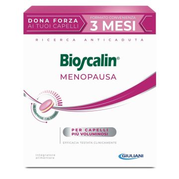 Bioscalin Menopausa Integratore Capelli Voluminosi 90 Compresse
