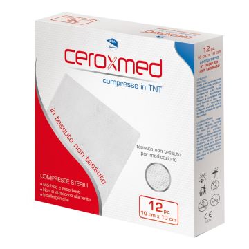 Ceroxmed Garze Sterili TNT 10 x 10 cm 12 Pezzi