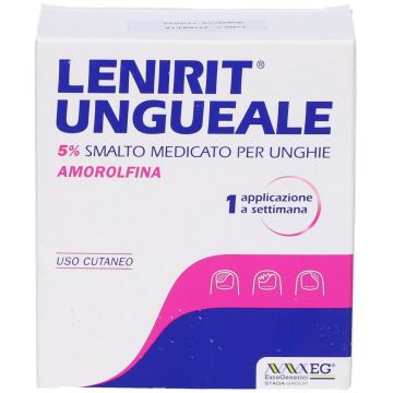 Lenirit Ungueale 5% Smalto Medicato Per Unghie 2,5 ml