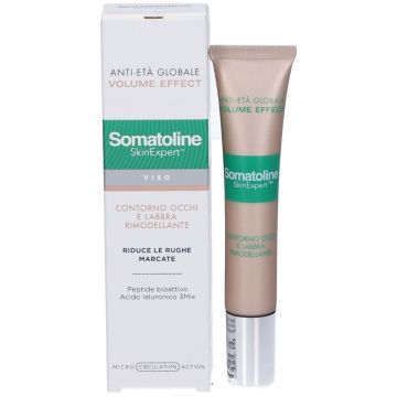 Somatoline Cosmetic Volume Effect Crema Occhi e Labbra Levigante Anti-Age 15 ml