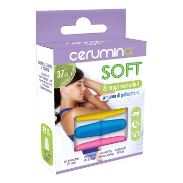 Cerumina Soft Tappi Auricolari 8 Pezzi