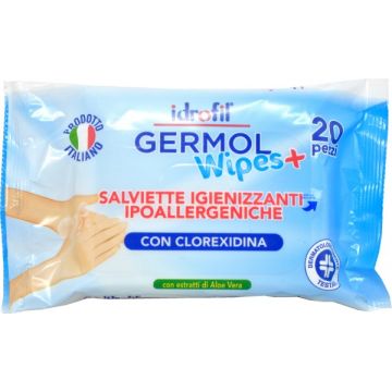 Germol Wipes Salviette Igienizzanti