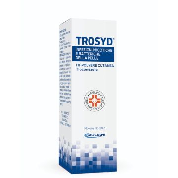 Trosyd polvere cutanea 30 grammi 1%