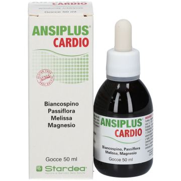 Ansiplus Cardio Gocce Integratore Benessere Cardiovascolare 50 ml