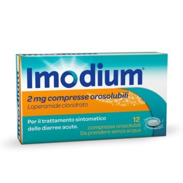 Imodium 2 mg 12 Compresse Orosolubili