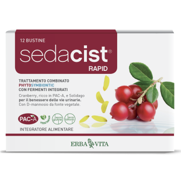 Erba vita Sedacist Rapid Integratore Alimentare 6+6 Bustine