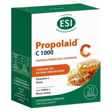Esi Propolaid Propol C 1000mg 20 Compresse Effervescenti