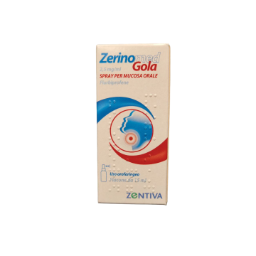 Zerinomed Gola Spray Flurbiprofene 2,5 mg/ml 15 ml
