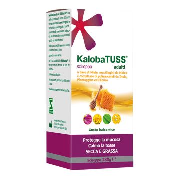 Kaloba Tuss Sciroppo Per La Tosse Secca e Grassa Adulti 180 g