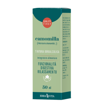 Camomilla Tintura Idroalcolica Erba Vita 50ml