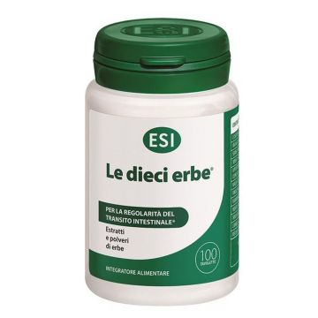 Esi Le Dieci Erbe Integratore Digestivo 100 Tavolette 40g