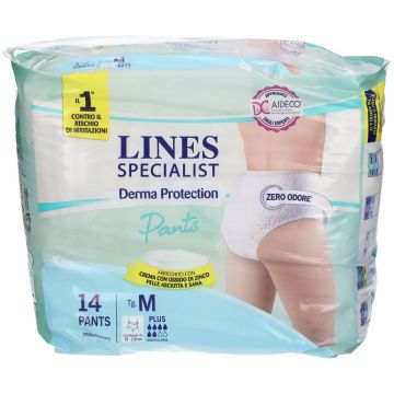 Lines Specialist Derma Protection Pants Plus taglia M 14 pezzi