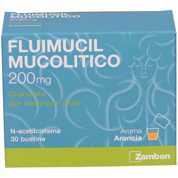 Fluimucil Mucolitico 200 mg Soluzione Orale 30 Bustine