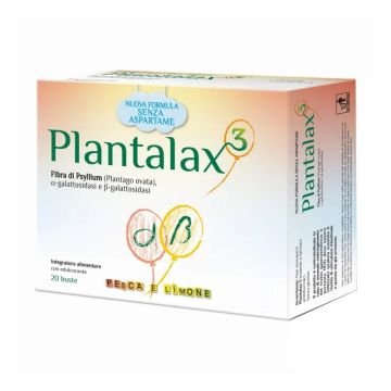 Plantalax 3 pesca e limone 20 bustine