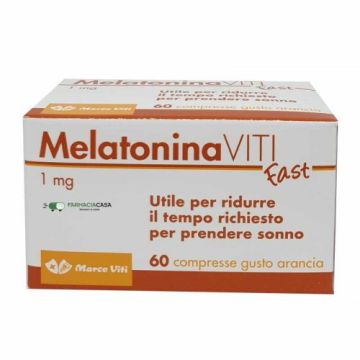 Melatonina Viti Fast 1 mg Integratore Per il Sonno 60 Compresse