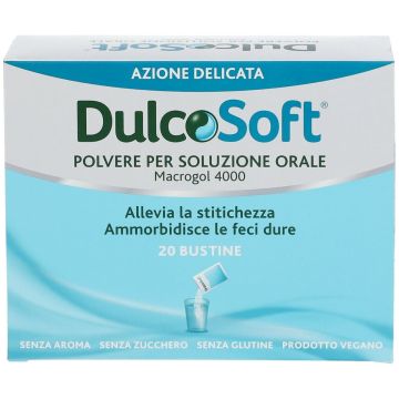 Dulcosoft polvere 20 bustine