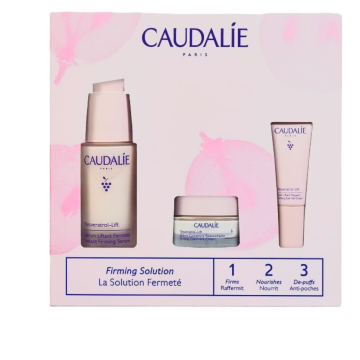 Caudalie Cofanetto Resveratrol-lift Siero 30 ml + Crema Viso 15 ml + Trattamento Occhi 5 ml